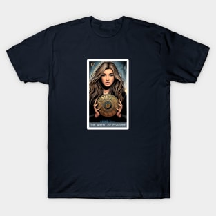 the wheel of fortune - house of anubis tarot card T-Shirt